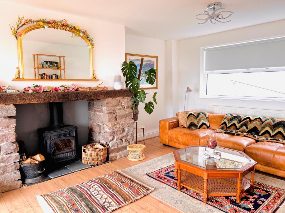Gordy Hall -Sea Facing Welsh Cottage With Stunning Views Pendine Buitenkant foto